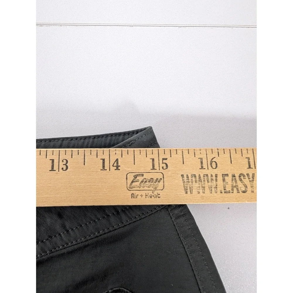 North Face Cargo Shorts Womens 4 Gray Hiking Outdoor‎ Utility Drawstring Nylon
